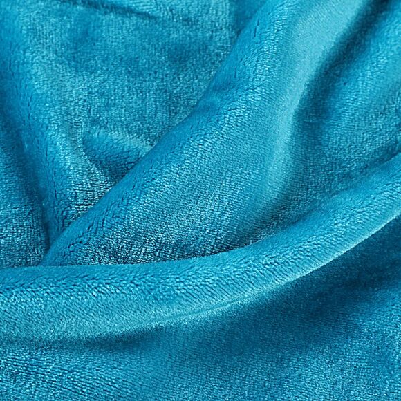 Flannel Fleece Throw Blanket Sofa Couch King (90"*108") Teal - Picture 6 of 6